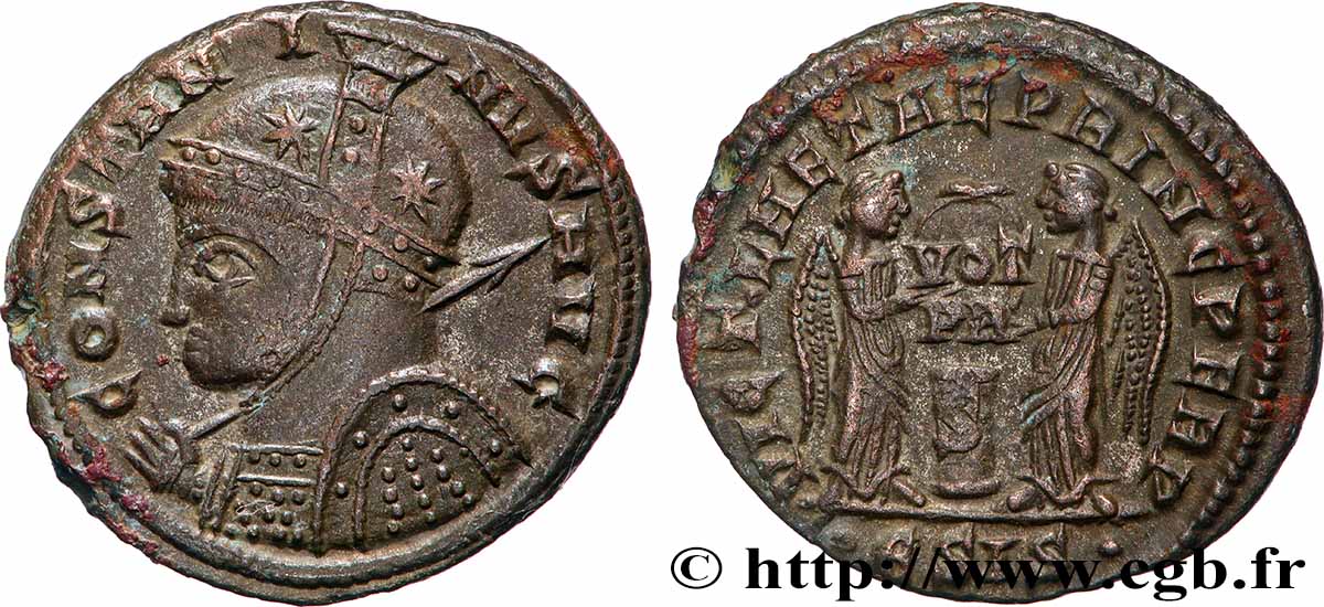 CONSTANTINE I THE GREAT Centenionalis ou nummus AU