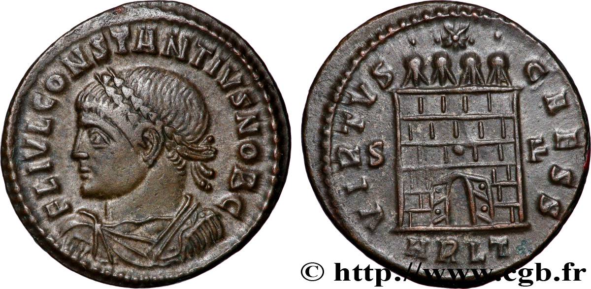 CONSTANTIUS II Centenionalis ou nummus AU