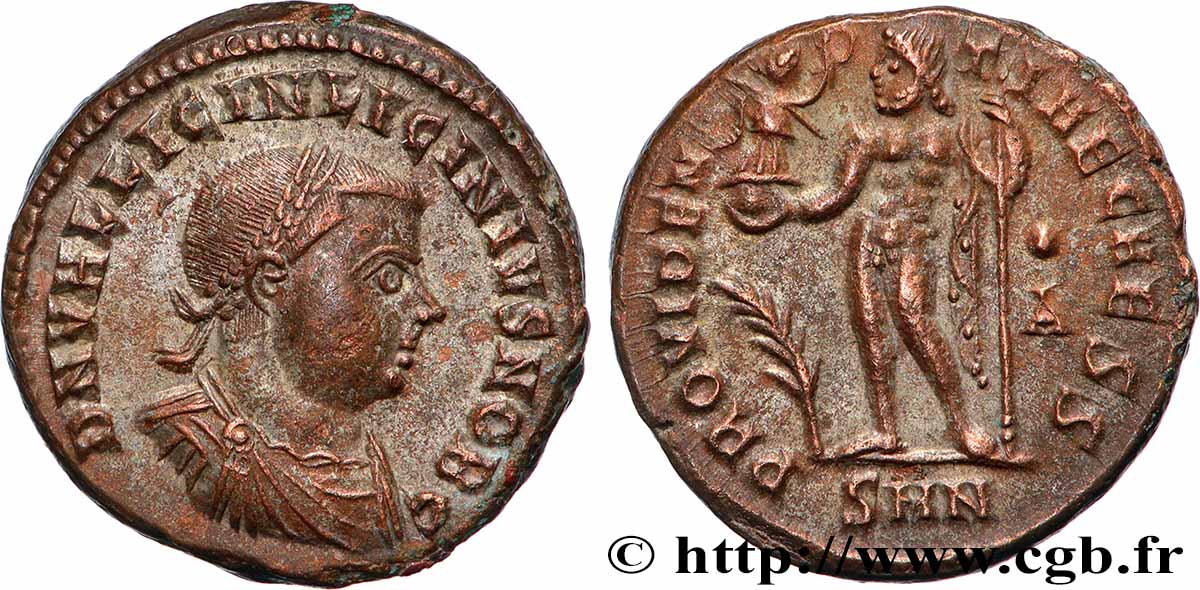 LICINIUS II Centenionalis ou nummus AU