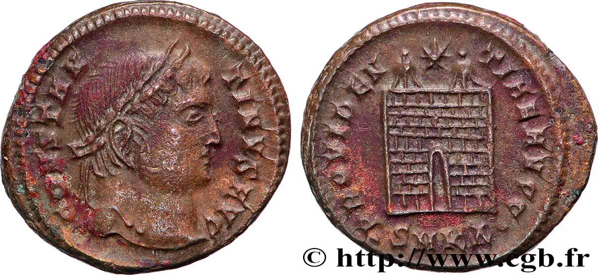 CONSTANTINE I THE GREAT Centenionalis ou nummus XF/AU