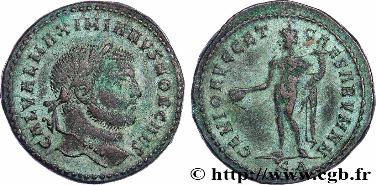 GALERIUS Follis ou nummus SS