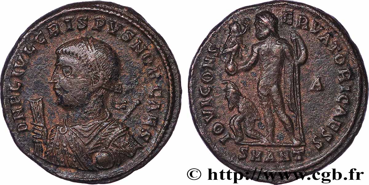 CRISPUS Centenionalis ou nummus XF