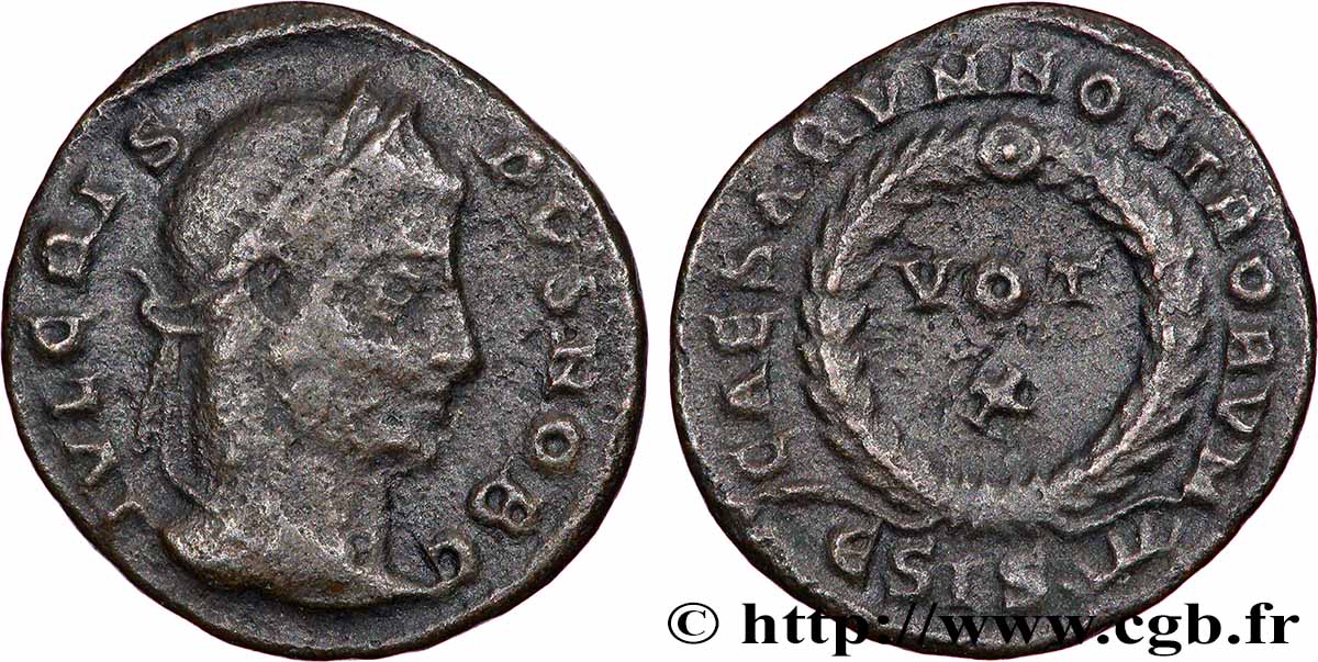 CRISPUS Centenionalis ou nummus XF