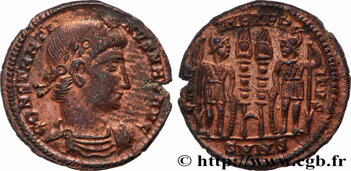 CONSTANTIN Ier LE GRAND Centenionalis ou nummus TTB/TTB+