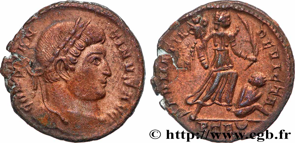 CONSTANTINE I THE GREAT Centenionalis ou nummus AU
