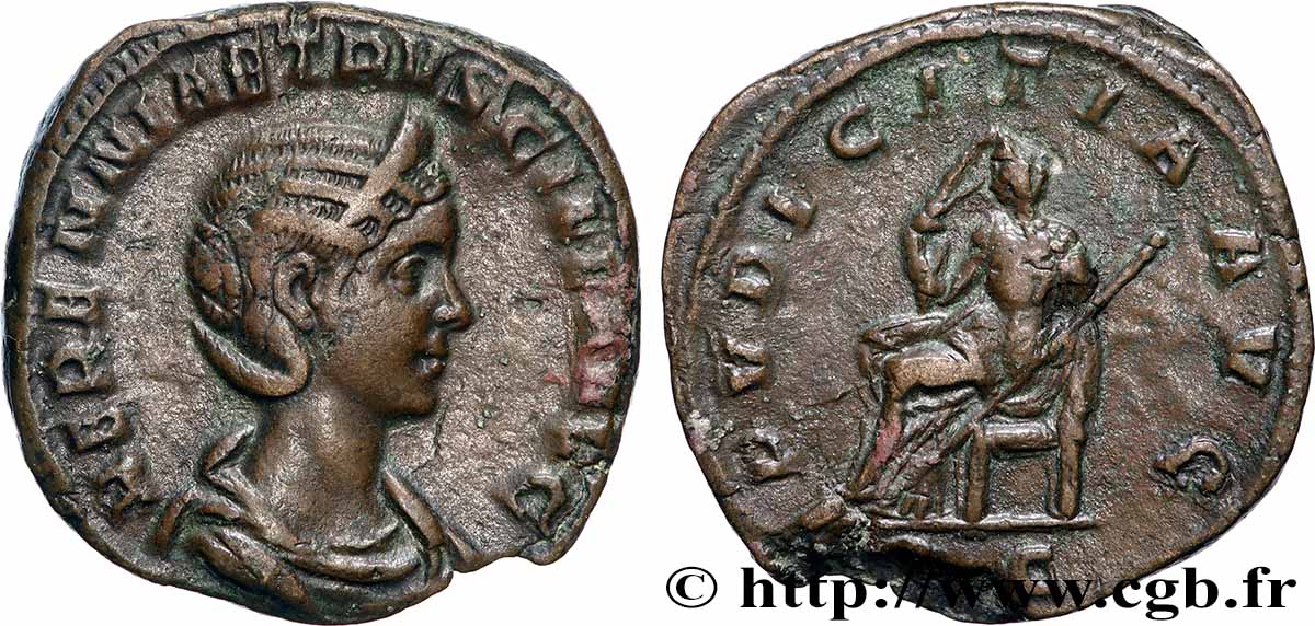 HERENNIA ETRUSCILLA Sesterce fVZ