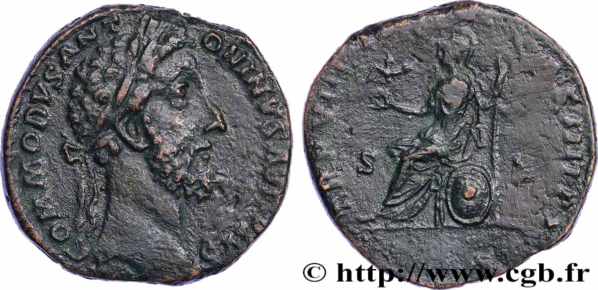 COMMODE Sesterce TTB/TB+