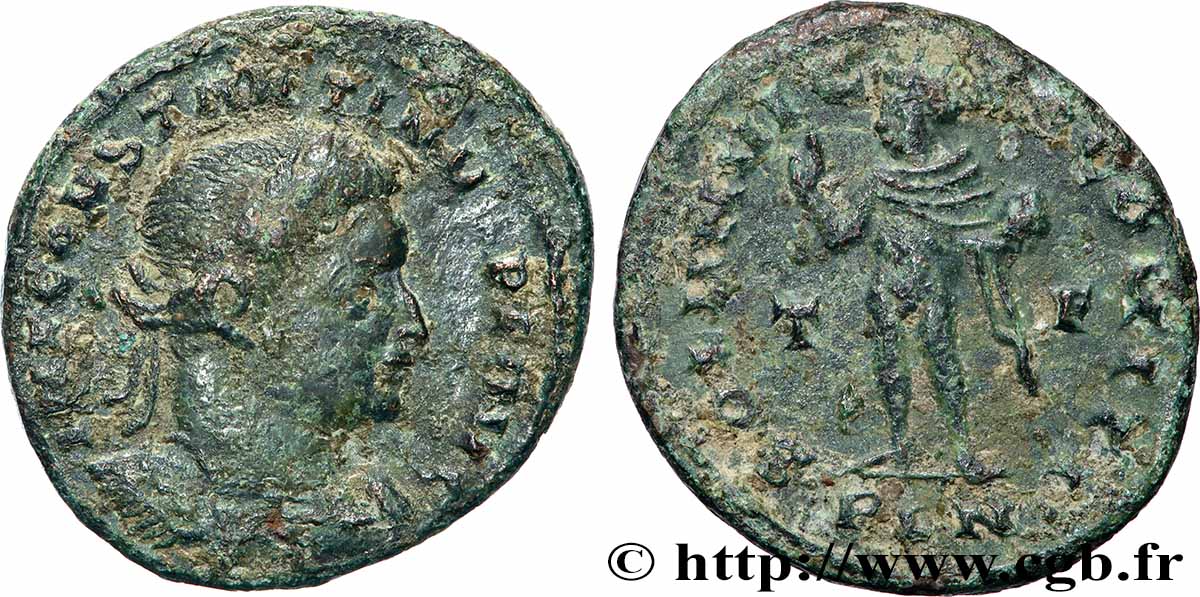 CONSTANTIN Ier LE GRAND Follis ou nummus TB+