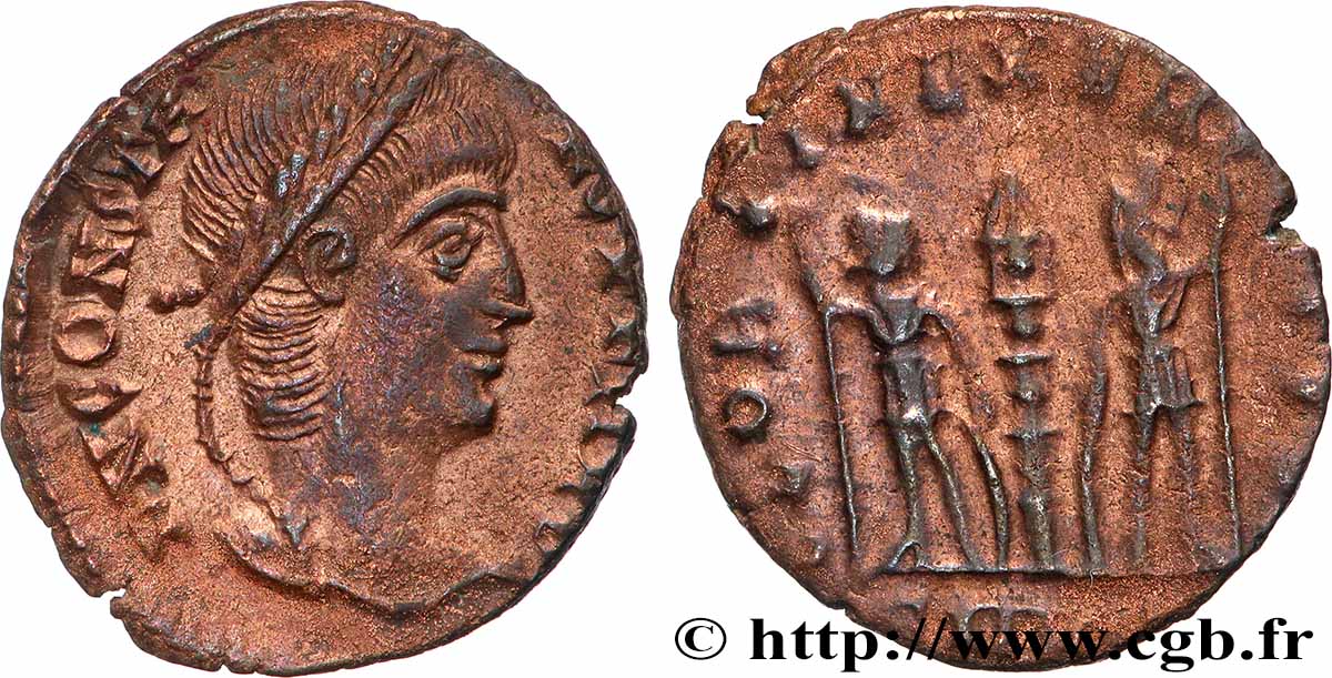 CONSTANTINE II Nummus AU/XF