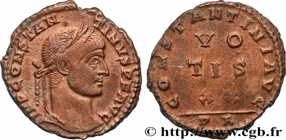CONSTANTINE I THE GREAT Centenionalis ou nummus XF