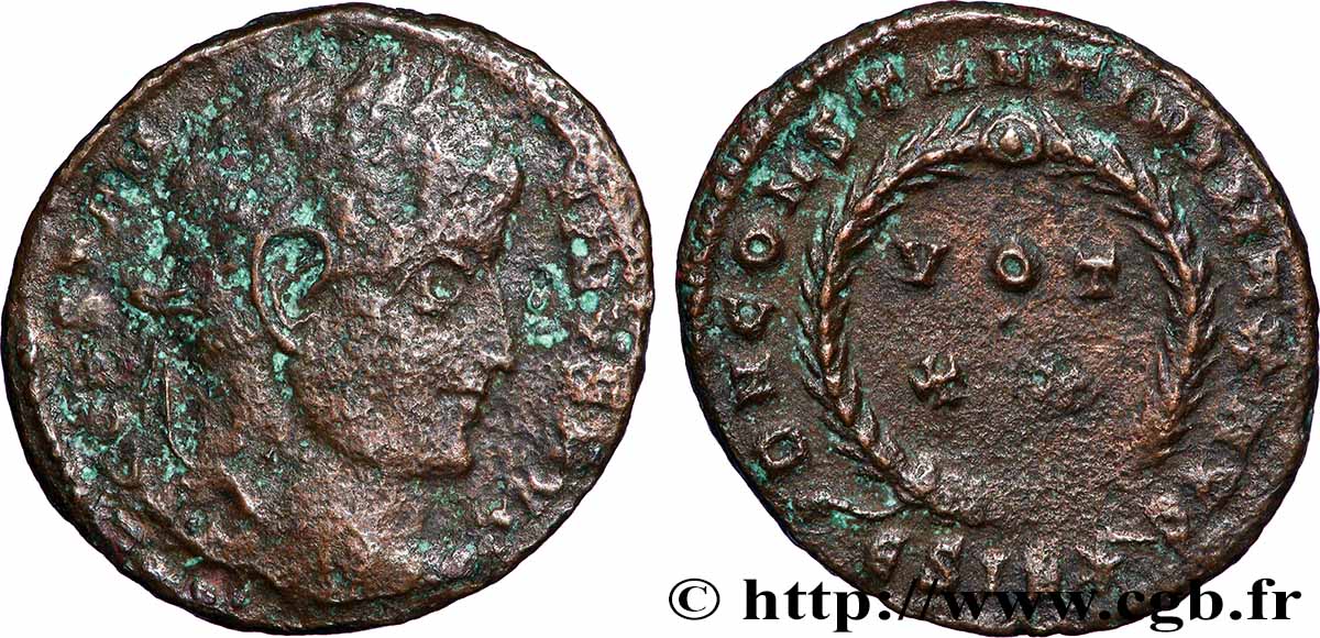 CONSTANTIN Ier LE GRAND Centenionalis ou nummus TB+/TTB+