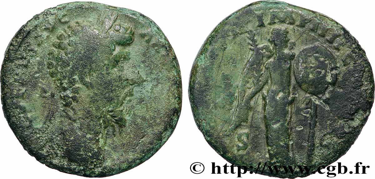 LUCIUS VERUS Sesterce VF