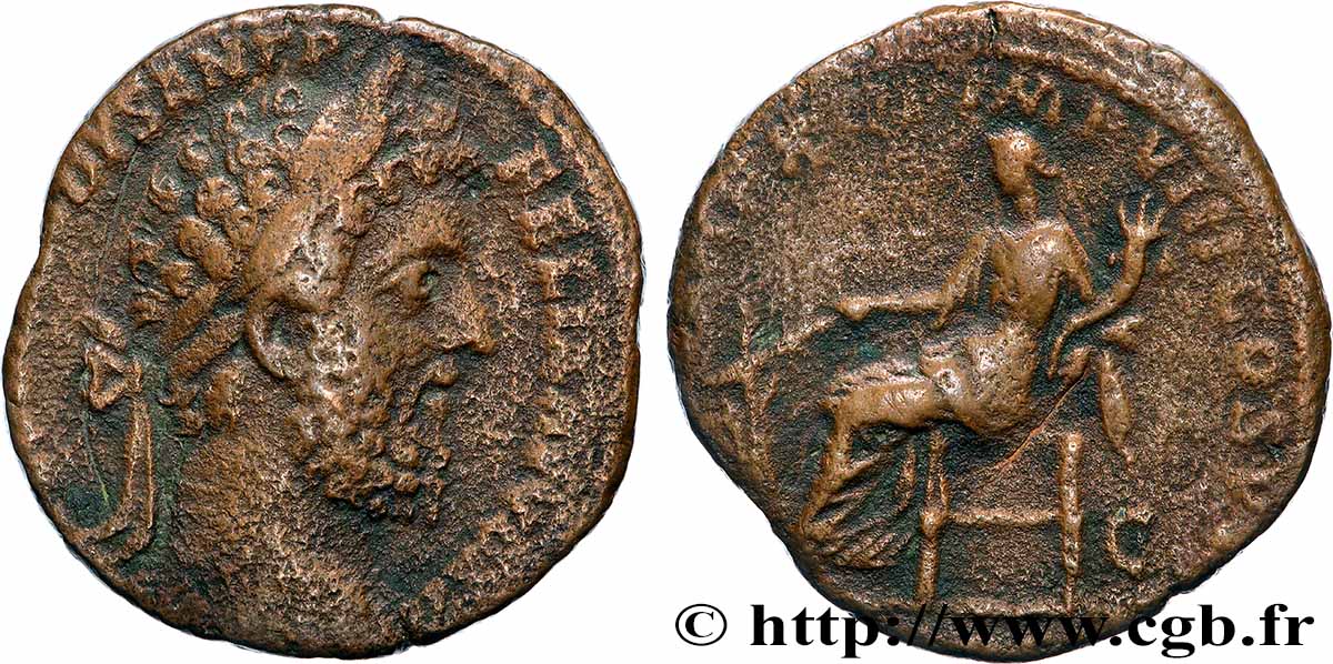 COMMODUS Sesterce fSS