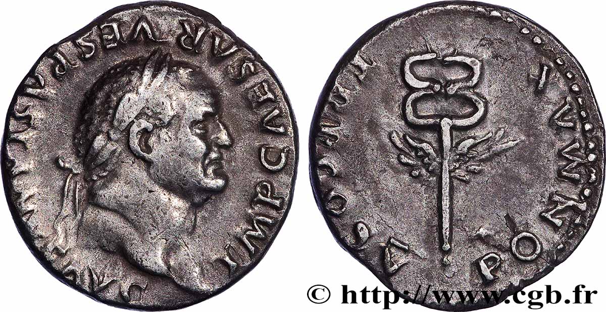 VESPASIEN Denier TTB+