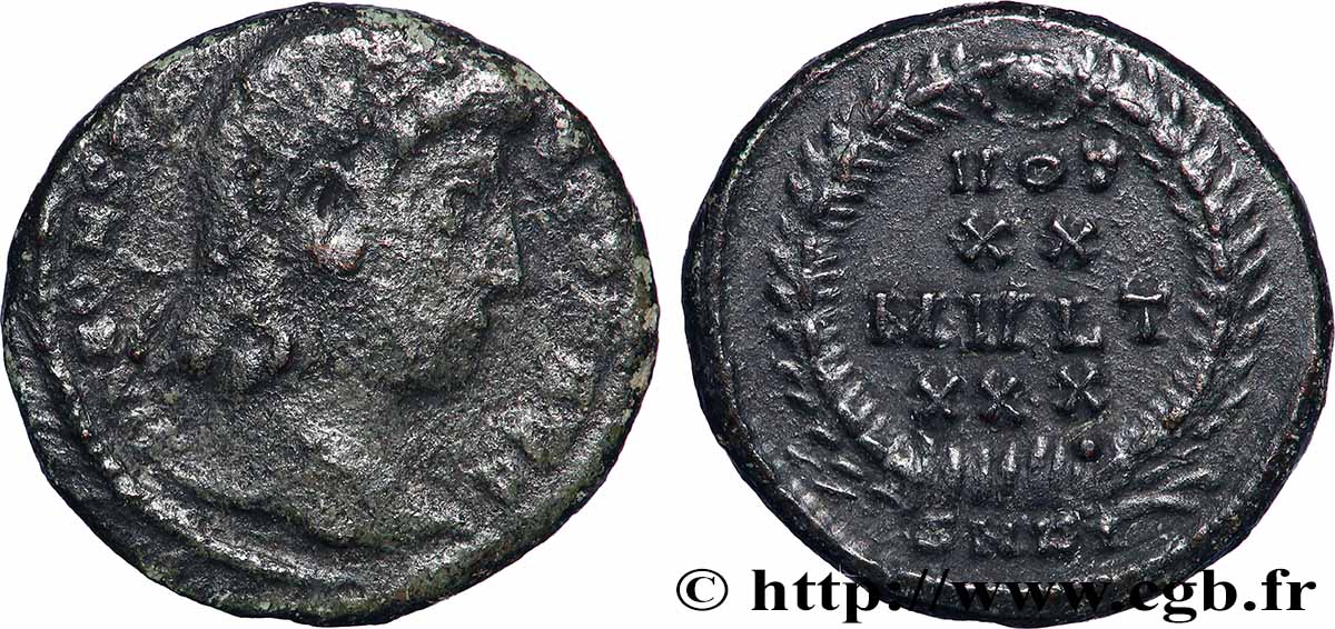 CONSTANS Centenionalis ou nummus TTB/TTB+
