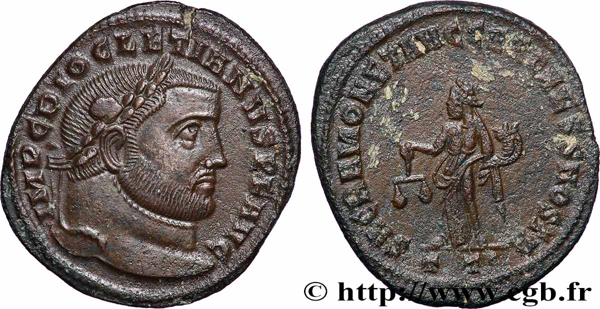 DIOCLETIAN Follis ou nummus AU/AU