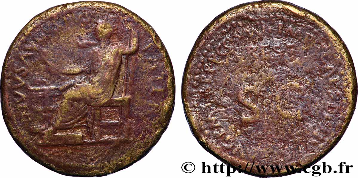 TITUS Sesterce TB+/TB