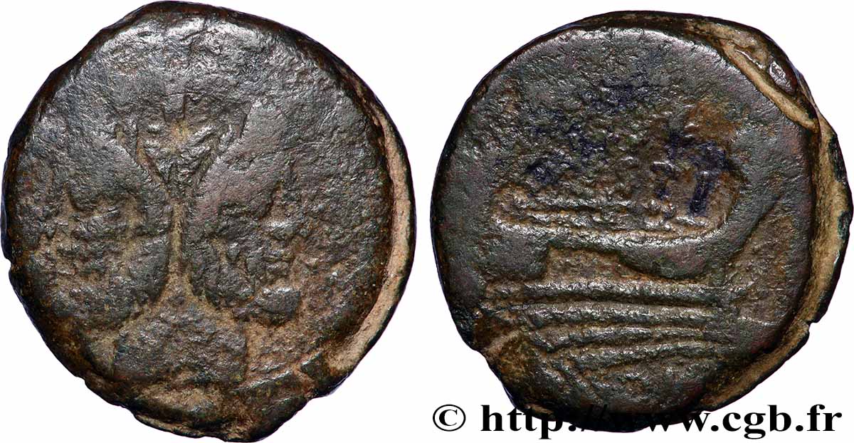 RÉPUBLIQUE ROMAINE - ANONYMES As TB+