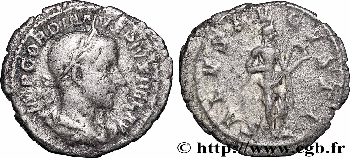GORDIAN III Denier VF