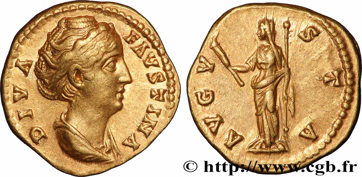 FAUSTINA MAIOR Aureus fST
