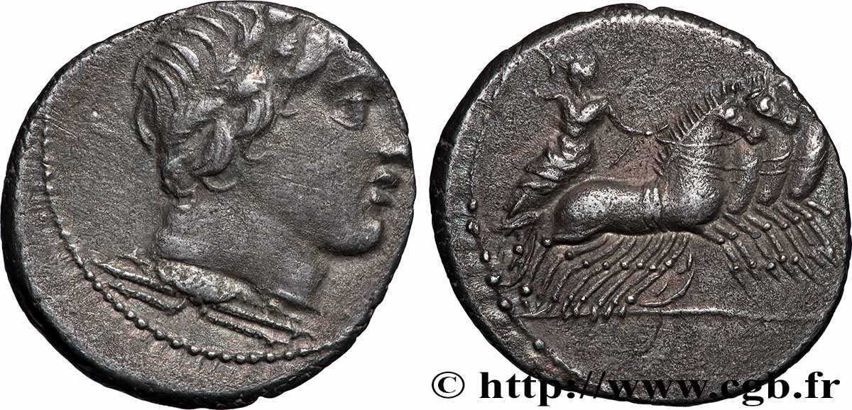 RÖMISCHE REPUBLIK - ANONYM Denier fVZ/VZ