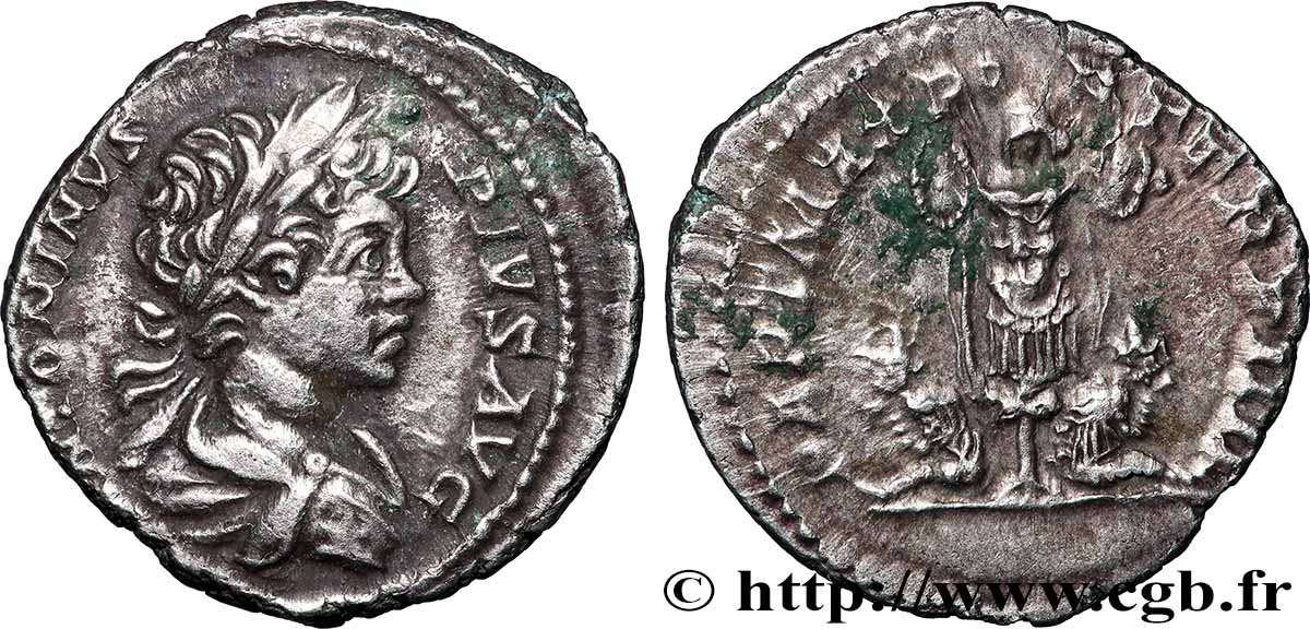 CARACALLA Denier AU/XF