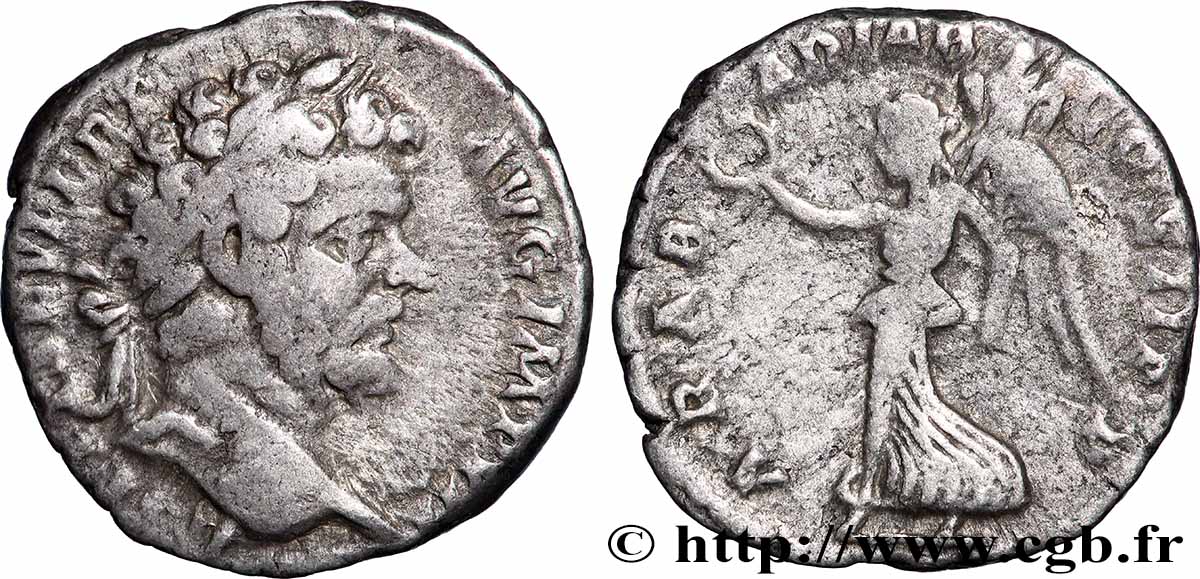 SEPTIMIUS SEVERUS Denier XF