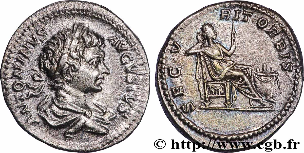 CARACALLA Denier VZ/fVZ