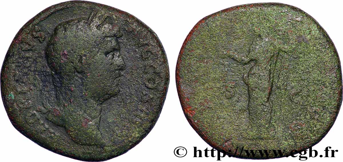 HADRIANUS Sesterce S/SGE