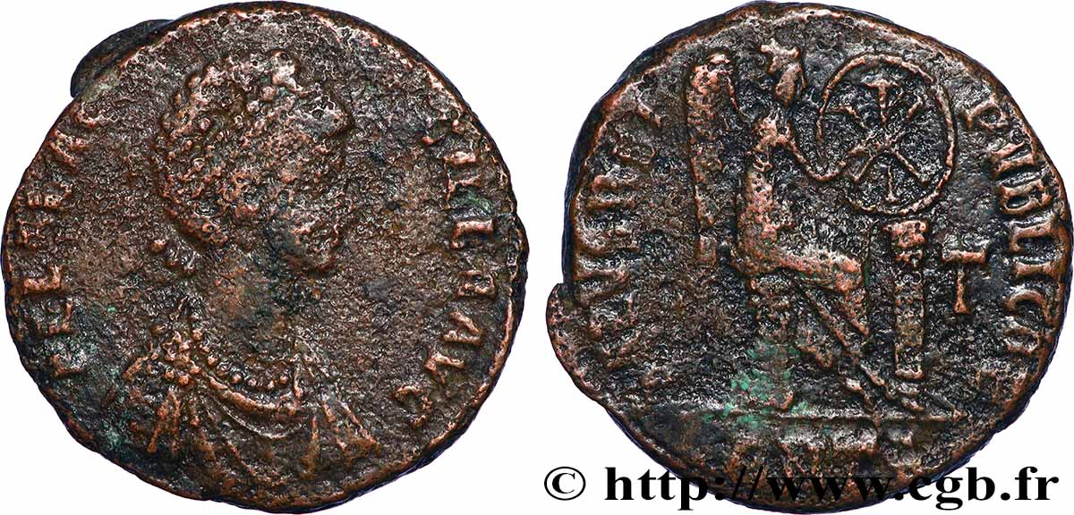 AELIA FLACCILLA Maiorina pecunia VF/VF