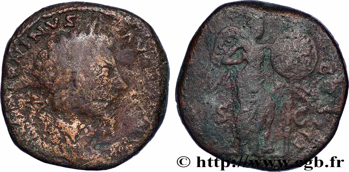 MARCUS AURELIUS Sesterce S/SGE