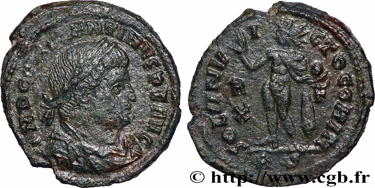 CONSTANTINUS I DER GROßE Follis ou nummus SS