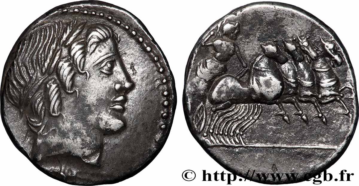 RÖMISCHE REPUBLIK - ANONYM Denier fVZ/SS