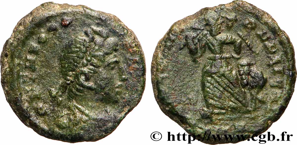 THEODOSIUS I Nummus SS