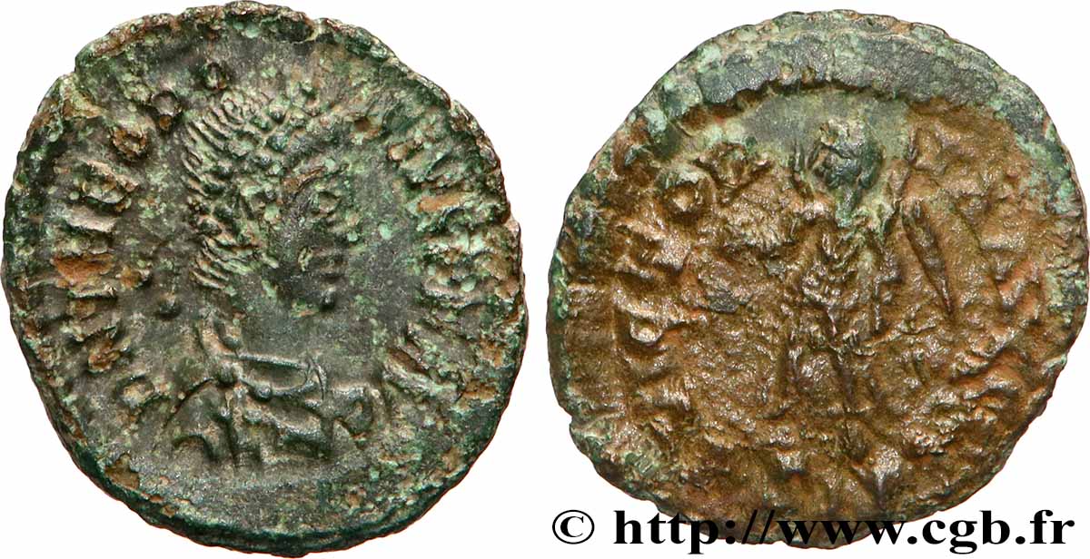 THEODOSIUS I Nummus SS