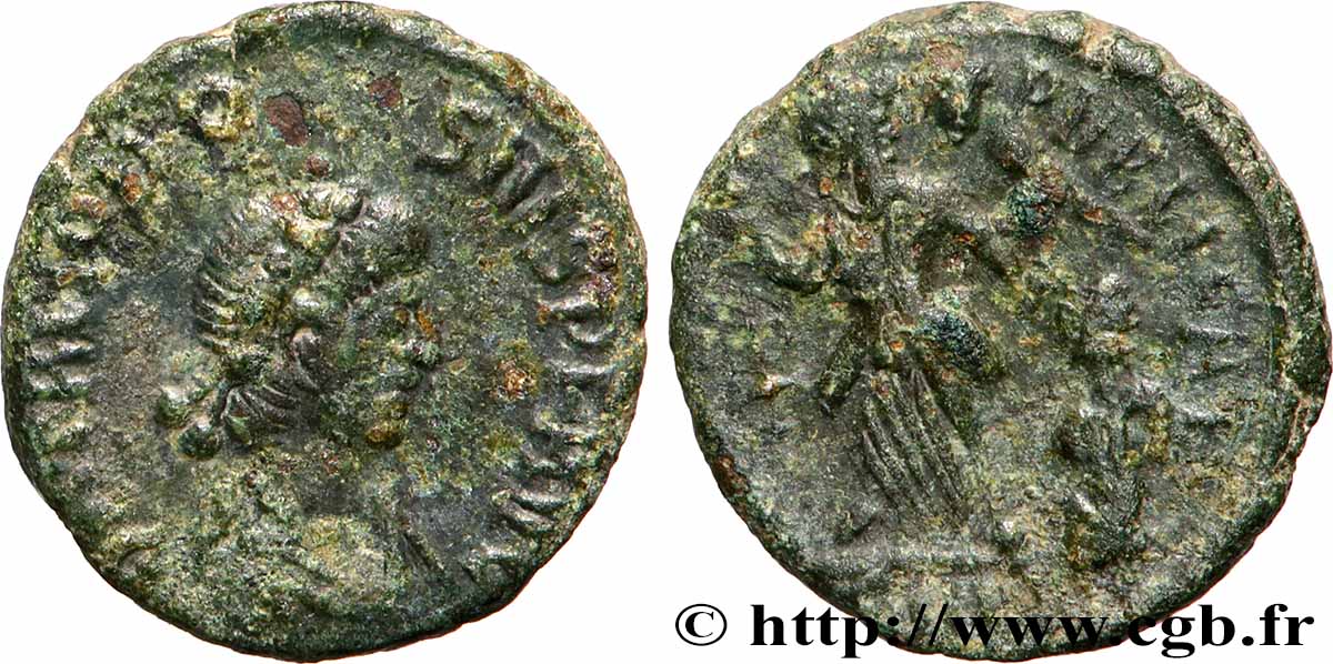 THEODOSIUS I Nummus SS