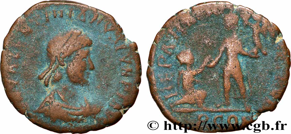 VALENTINIANUS II Maiorina pecunia S