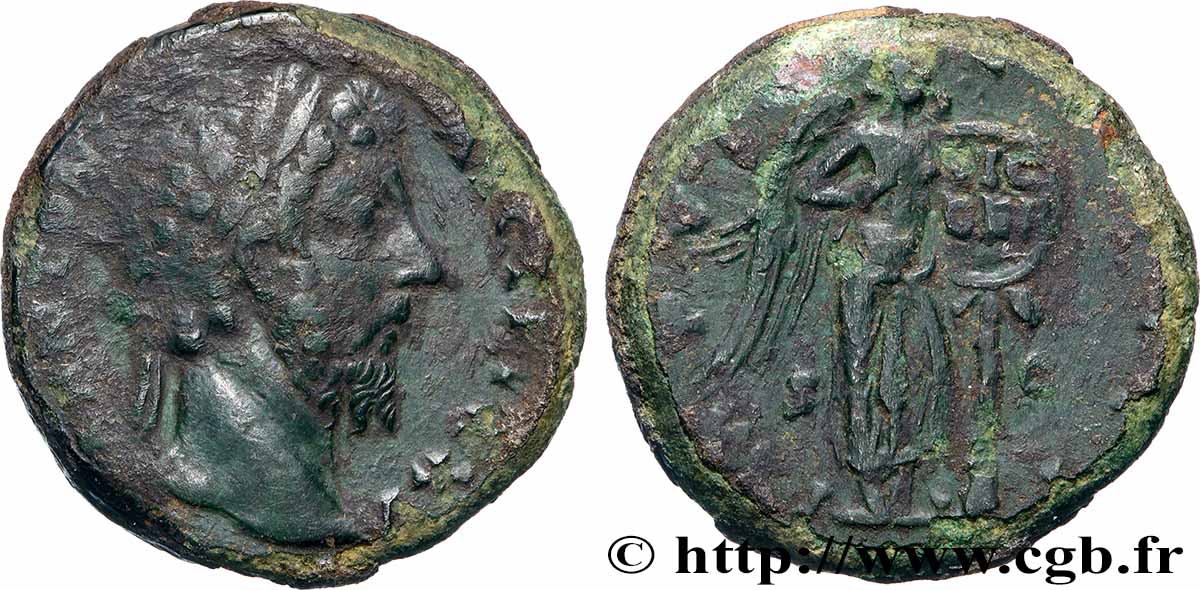 MARCUS AURELIUS Sesterce VF
