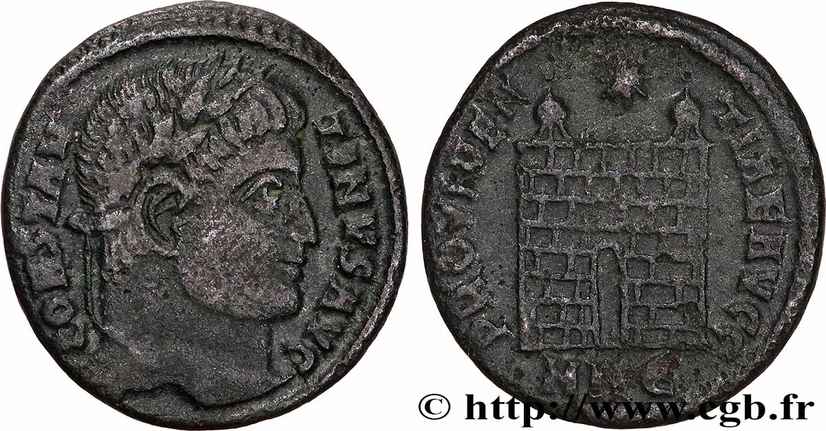 CONSTANTINUS I DER GROßE Centenionalis ou nummus fVZ