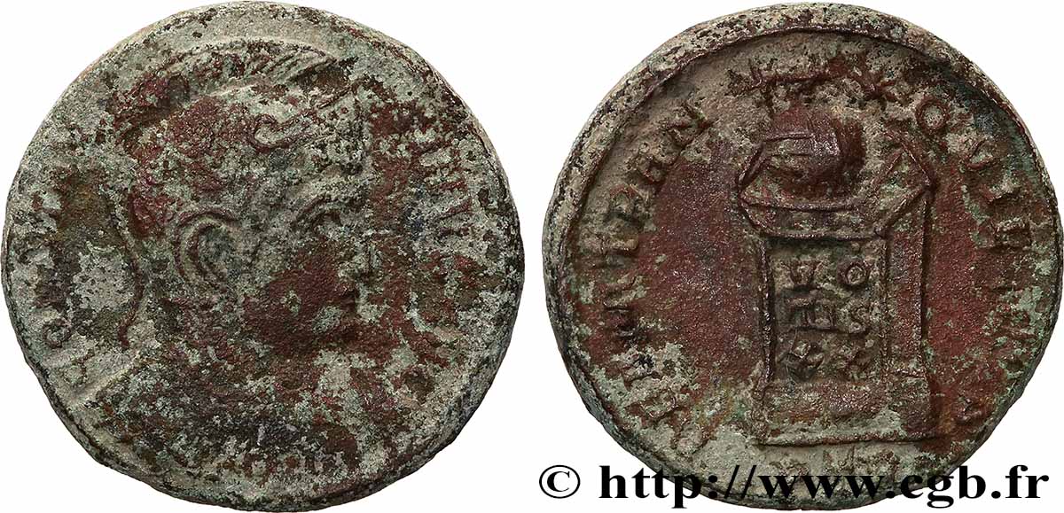 CONSTANTINUS I DER GROßE Centenionalis ou nummus fSS