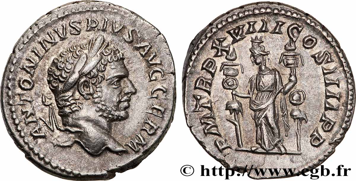 CARACALLA Denier fST