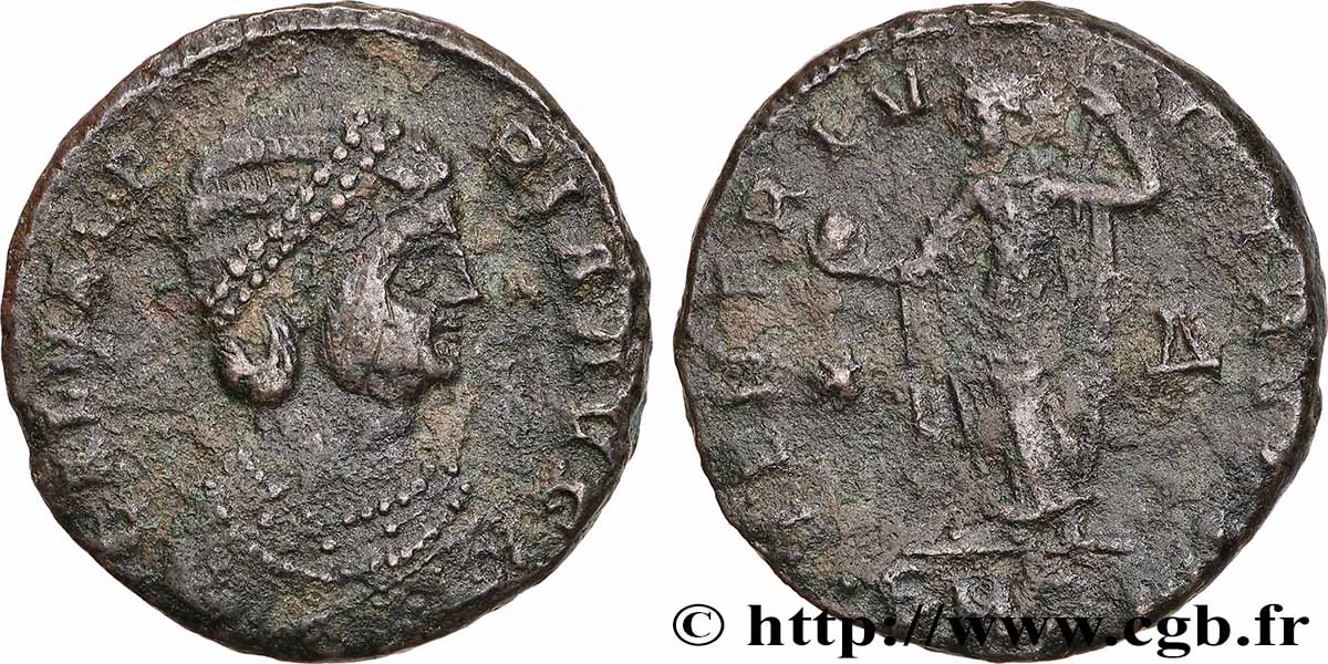 GALERIA VALERIA Follis ou nummus fSS/S