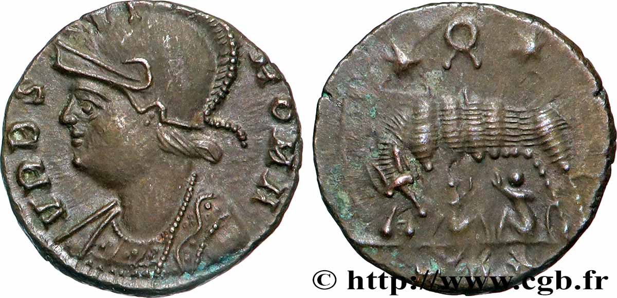 ROME Centenionalis ou nummus TTB+