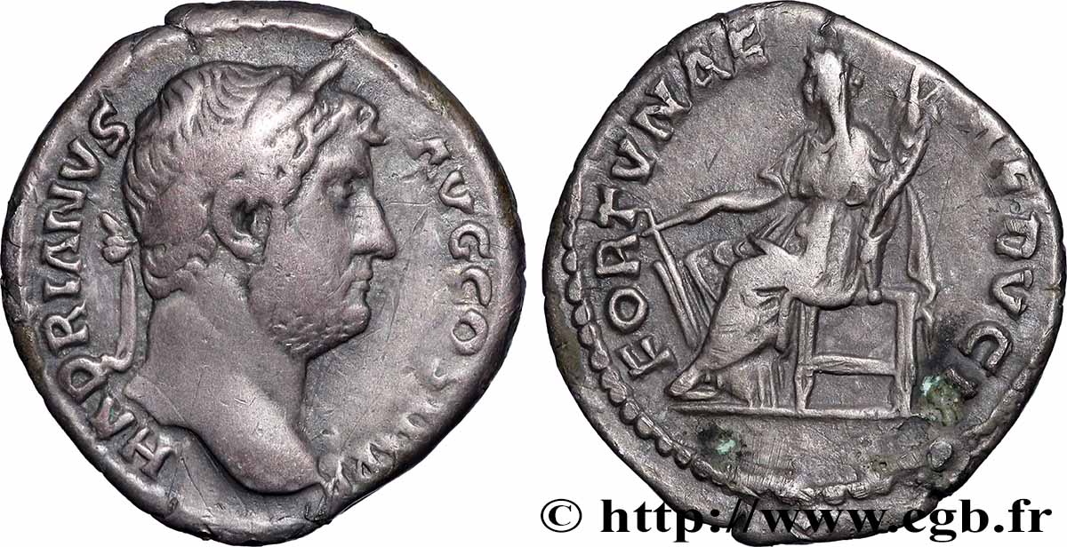 HADRIAN Denier XF/AU