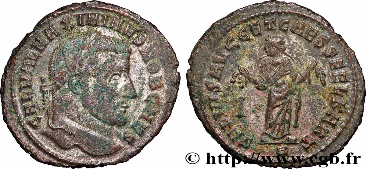 MAXIMINUS II DAIA Follis XF
