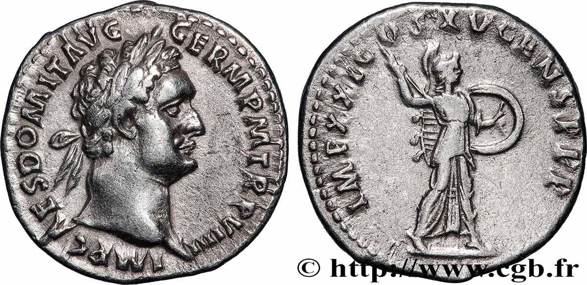 DOMITIANUS Denier AU/AU