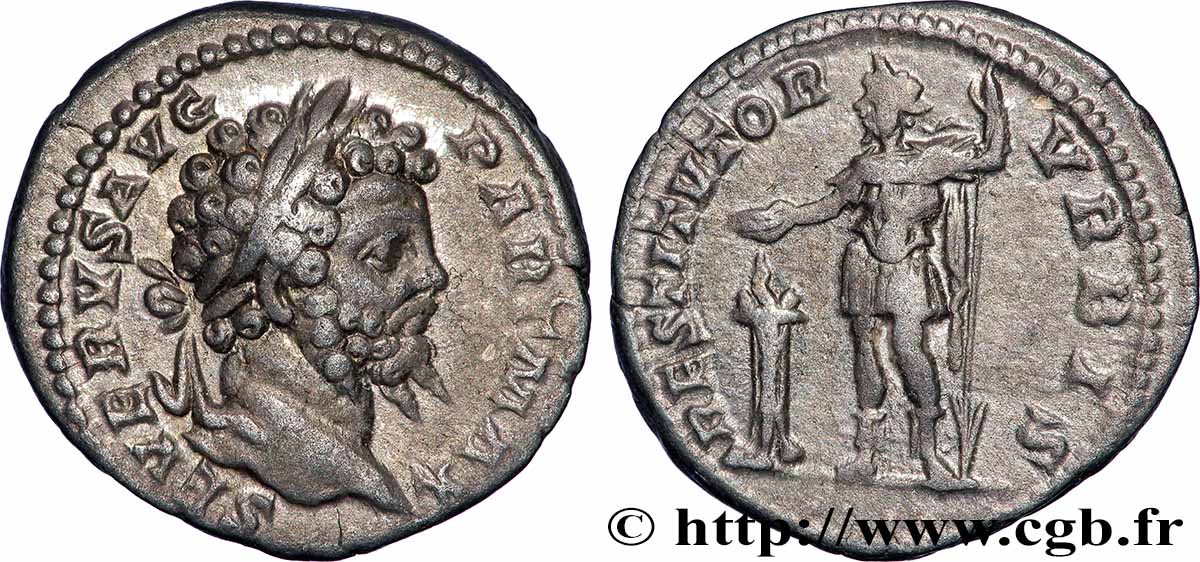 SEPTIMIUS SEVERUS Denier AU