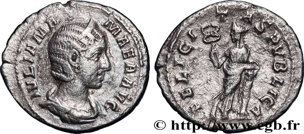 JULIA MAMAEA Denier XF