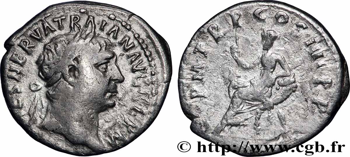 TRAJANUS Denier XF/VF