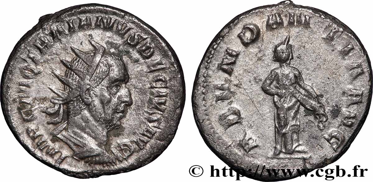 TRAJAN DECIUS Antoninien XF